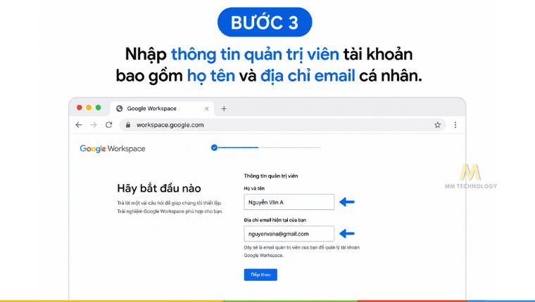 Google Workspace miễn phí