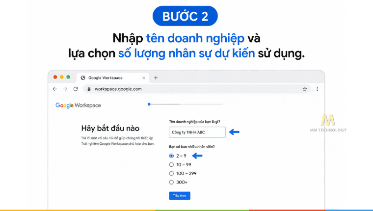 Google Workspace miễn phí 