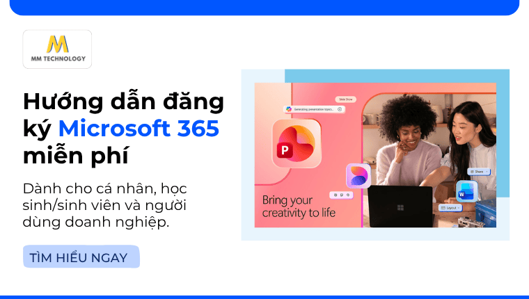 hướng dẫn đăng ký microsoft 365 miễn phí