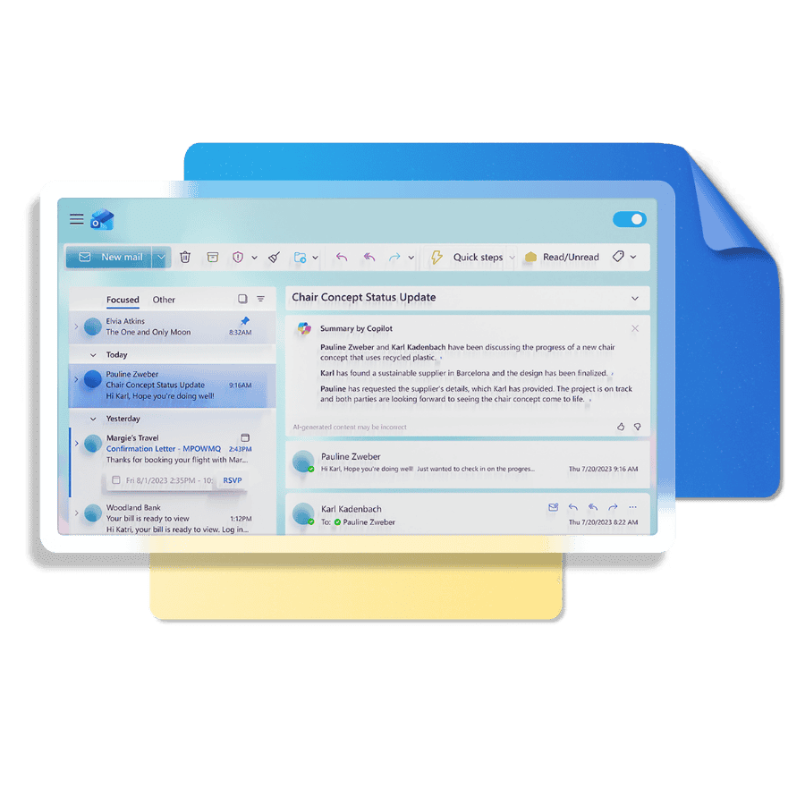 bảo mật dữ liệu email microsoft