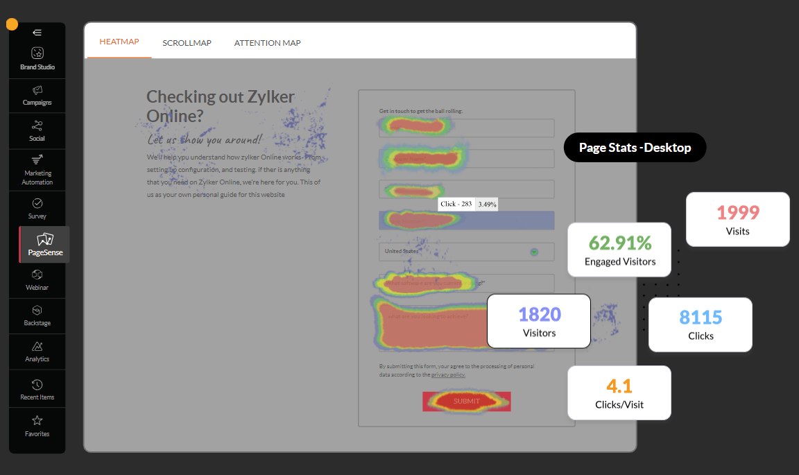 bảng đồ nhiệt