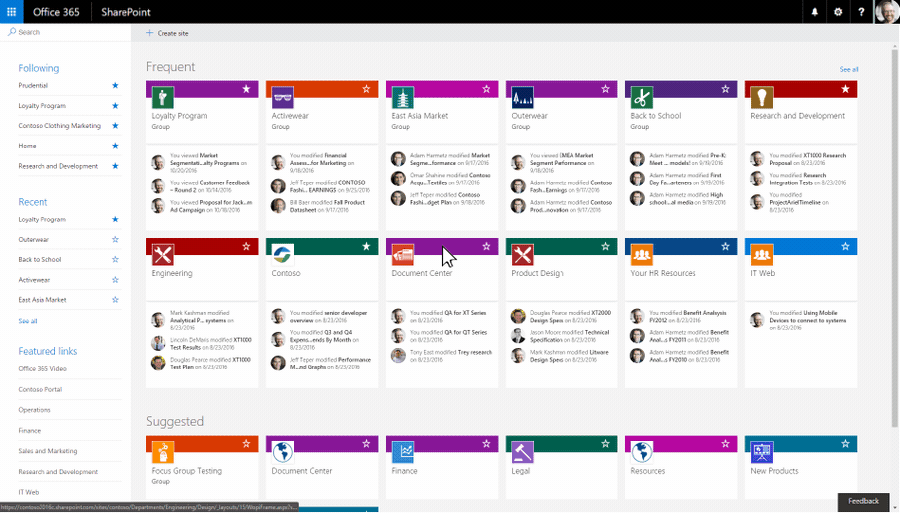sharepoint đồng bộ với hệ sinh thái Microsoft 365