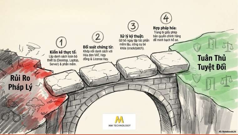 kiểm tra bản quyền phần mềm