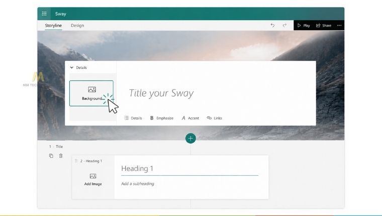 Cách đặt tiêu đề Sway mới - Bước 3