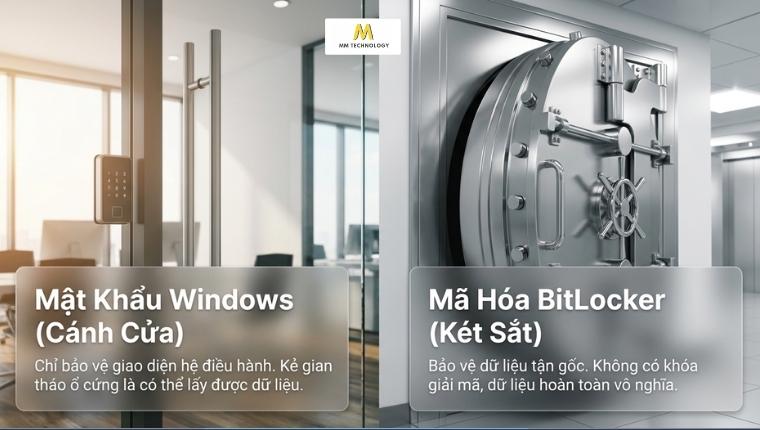 password vs bitlocker