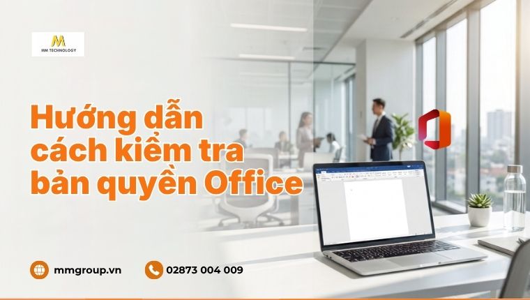 Kiểm tra bản quyền Office