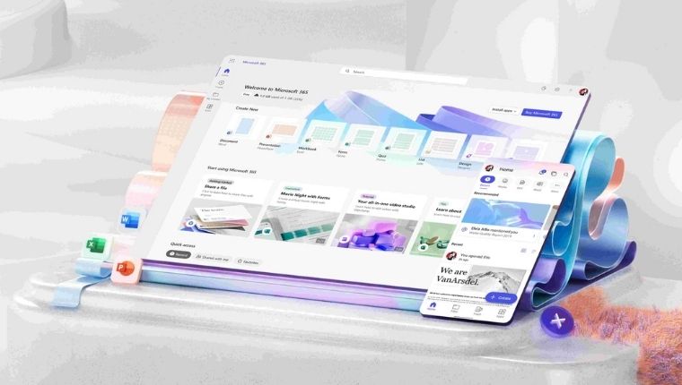 Giao diện Microsoft 365 Business