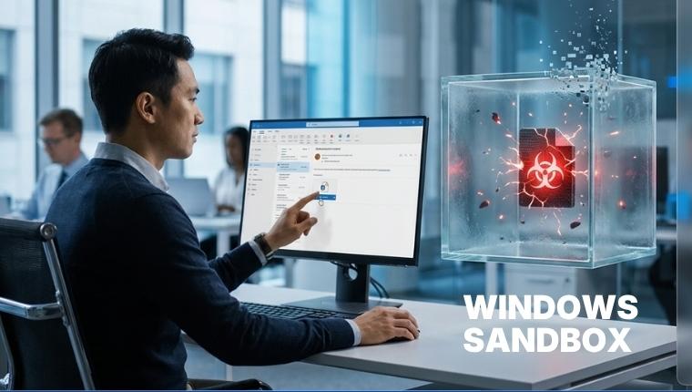 Thử nghiệm ứng dụng Windows Sandbox