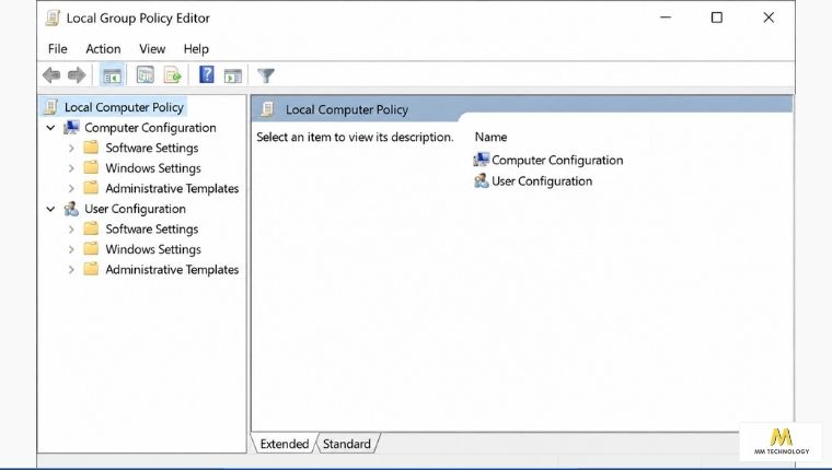 Cấu hình hệ thống đồng bộ qua Group Policy