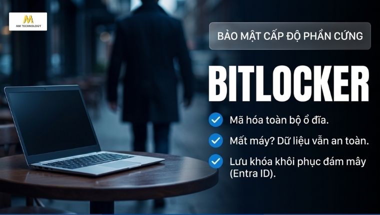 Bảo mật dữ liệu cấp độ phần cứng với mã hóa BitLocker