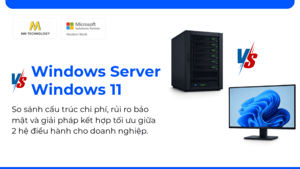 Win11 Httpserver Windows Server vs Windows 11 cho doanh nghiệp | So sánh nhanh