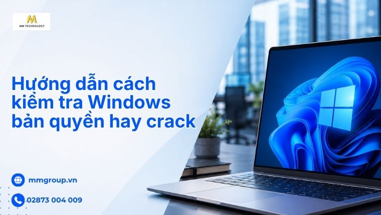 kiểm tra Win bản quyền