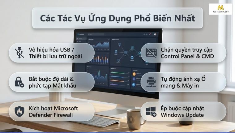 Vai trò của Group Policy trong hệ thống của doanh nghiệp