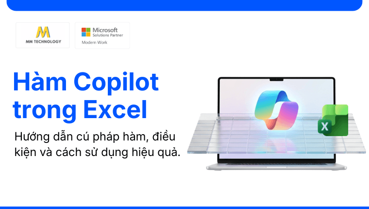 Hướng dẫn dùng hàm Copilot trong Excel