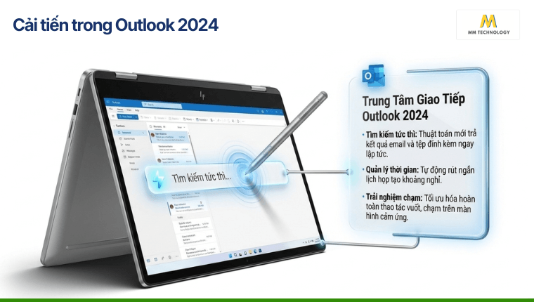 Cải tiến trong Outlook 2024