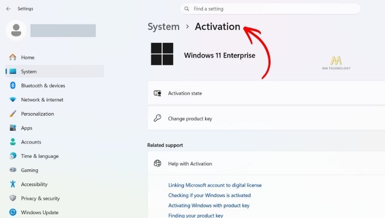 Kiểm tra trạng thái kích hoạt Windows 11