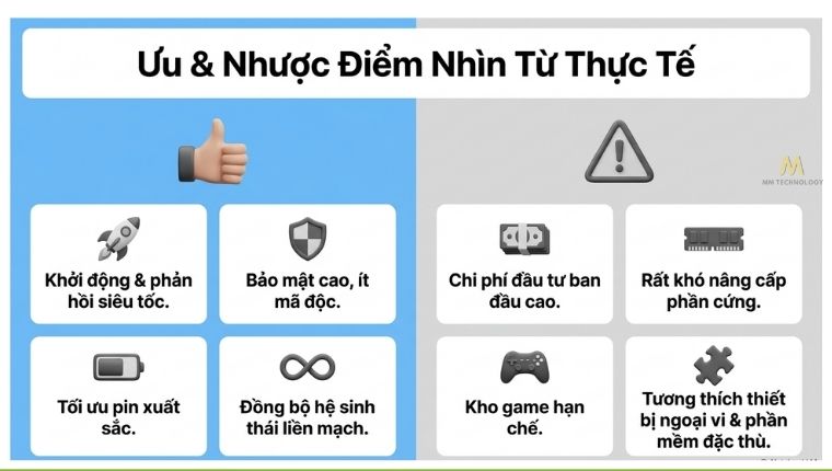 ưu điểm của macos