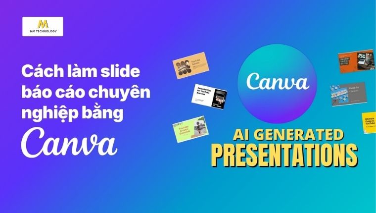 cách làm slide trên canva