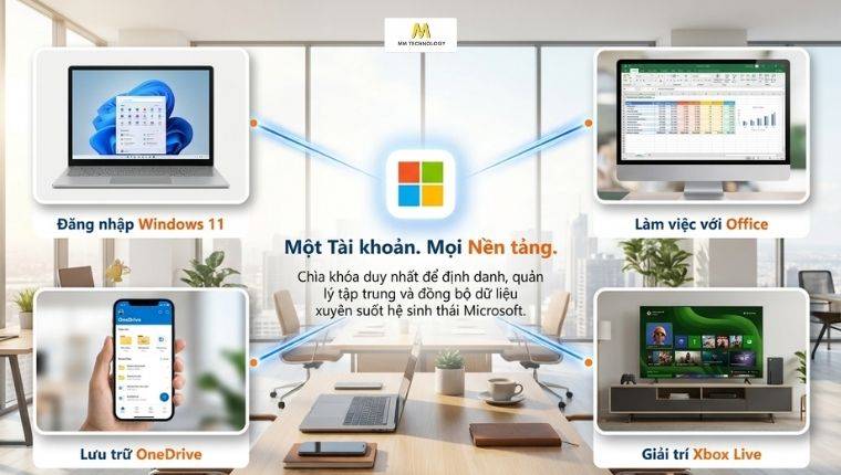 Mục đích của việc tạo tài khoản Microsoft