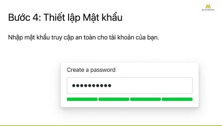 Tạo mật khẩu mạnh cho tài khoản Microsoft