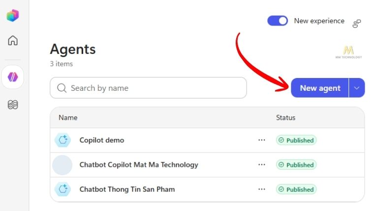 tạo AI Agent trong Copilot Studio