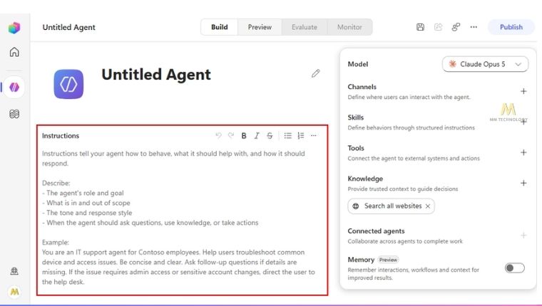 hướng dẫn cho Agent