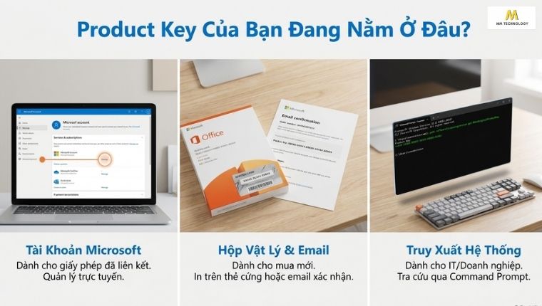 Cách tìm lại Product Key Microsoft Office