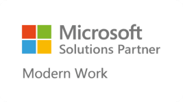 huy hiệu microsoft Solutions Partner for Modern Work